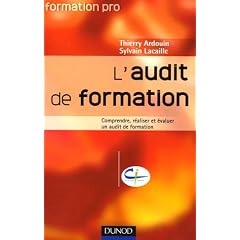 L'audit de formation : Comprendre, réaliser et évaluer un audit de formation