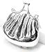 Coin Purse Sterling Silver Bag Locket Pendant Jewelry