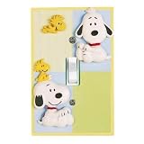 Peek-A-Boo Snoopy Switch Plate Cover