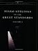 Book Piano Stylings of the Great Standards (Volume 1: Standards) (Piano Stylings of the Great Standards)