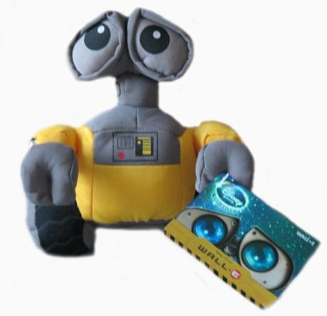 Childrens Toyshop  Toys : Disney Pixar Wall-E 6" Wall-E Plush