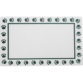 Pet Studio Pawprint Dining Mat 13x20 ...