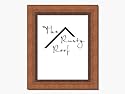 Studio Walnut Picture Frame-Solid Wood-New-