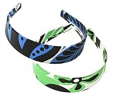 L. Erickson USA 1 1/2 Headband 100% Silk Print - Rikki
