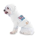 It's hard to be humble when you make your own Beer Hooded (Hoody) T-Shirt with pocket for your Dog or Cat XS White