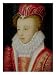 Marguerite De Valois (1553-1615) circa 1572 Art Giclee Poster Print by Francois Cloue...