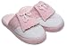 Morning Round Comfy Golf Slippers, Pink, Slip On