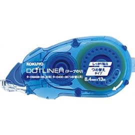KOKUYO タ-D400-08 テープのり<ドットライナー>つめ替えテープ強粘着DM400-08用