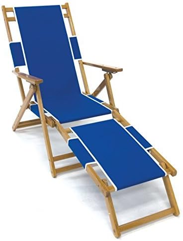 Frankford Umbrellas Commercial Grade Wooden Beach Lounger by S Frankford and Sons Inc