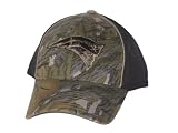 New England Patriots NFL Team Apparel Camo & Black Fitted Hat (S/M)