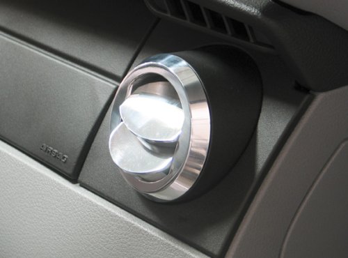 Ford Mustang Chrome Billet Replacement A/C Vent Louver, EA 2005, 2006, 2007, 2008, 2009, 2010