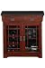 Craftsman Wine Cabinet With Granite Top