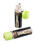USBCELL AA Rechargable Battery - 2 Cell Pack - MXAA02