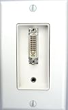  : DVI & PC Audio Wall Plate