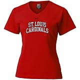 Nike St. Louis Cardinals Red Ladies Ligature Arched T-shirt