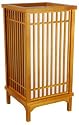 Best Quality Value Inexpensive Lighting - 18" Nikko Japanese Style Wood & Rice Paper Lantern - Honey