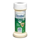 Similac Advance Organic Infant Baby Formula, 48 Bottles, 2-Fl Oz, Ready to Feed