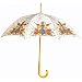 Totes Deluxe Stick Umbrella - Floral Splatter