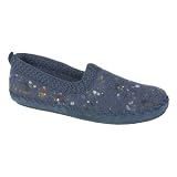 Daniel Green Ladies Callie Detailed Wool Slipper by Daniel Green