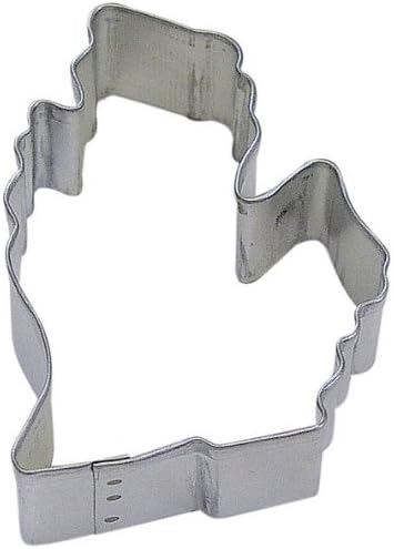 States OTBP State of Michigan Lower Cookie Cutter 3 Inch โTin Plated Steel Cookie Cutters โ State of Michigan Lower Cookie Mold