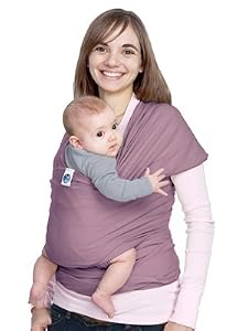 Moby Wrap Baby Carrier w/UV Protection, Wisteria