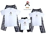 South Pole Penguin White Shirt Pant Set - Youth Medium, S/S, Black Pants