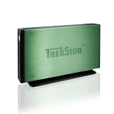 TrekStor DataStation maxi m.ub - 3.5 External Hard Drive, back up button 500GB SATA GREEN & USB 2.0