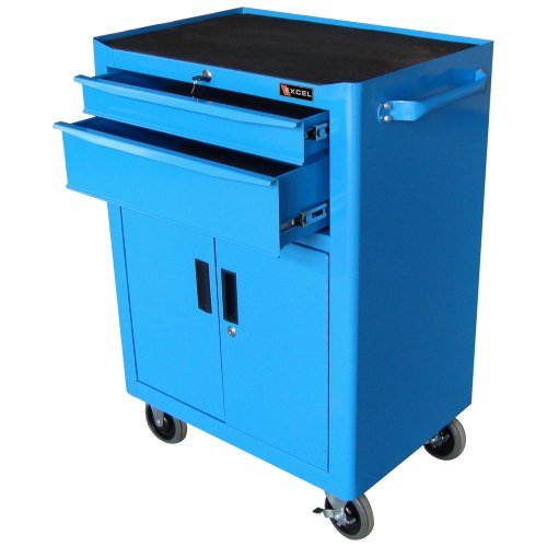 Excel 2 Ball-Bearing Drawer Tool Cart