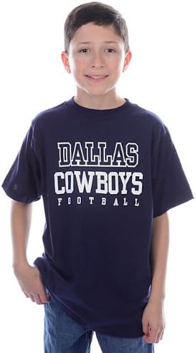 Dallas Cowboys Navy Blue Youth Practice T-Shirt Youth Size: Youth XL