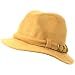 New Soft Wool Fedora Trilby Crushable * Camel * Small / Medium