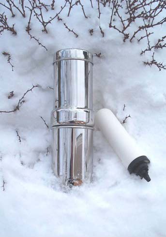 Doulton AquaCera Mini Traveler Personal Gravity Water Filter w/ 5