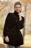 Women's Lacey Sheared Mink Fur Coat