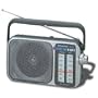 Panasonic Portable Radio AM/FM AC/DC, Silver (RF-2400)