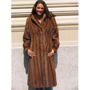Buy BEAUTIFUL WILD TYPE MINK FUR COAT sz8 #5779 by Webfurs