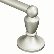 Moen DN8224BN Wembley 24-Inch Towel Bar, Brushed Nickel