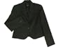 AK Anne Klein Petite One-Button Jacket Black 2P