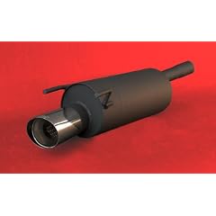 Sport Schalld�mpfer Opel Corsa B 1 x 85 mm gerade OPEL