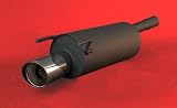 Sport Schalld�mpfer Opel Corsa B 1 x 85 mm gerade OPEL