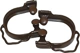 Barrel Collection Antique Ridged Bumper Spurs - Antique - Ladies