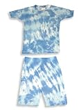 B. Steps - Toddler Boys Shorty Cotton Pajamas, Blue