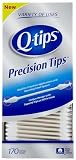 Q-Tips Cotton Swabs, Precision Tip, 170 ct (Quantity of 5)