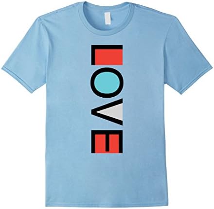 Men's Love for all hate for none  XL Baby Blue