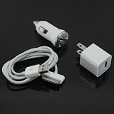 USB Cable+Wall and Car Charger for Apple iPod iPhone 4 4G 4s