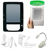 6n1 Non-OEM Amazon Kindle 2 Silicone Skin Case - Black