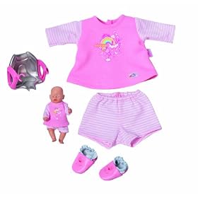 Zapf Creation Baby Born� Biker Luxury Set, Pink