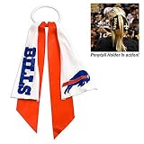 Buffalo Bills Ponytail Holder Hair Tie Ribbon