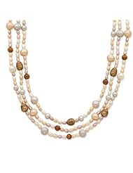 Multi Color Freshwater Cultured Pearl Strand