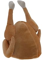 Kangaroo's Plush Thanksgiving Day Roasted Turkey Hat