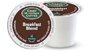 Green Mountain Coffee K-Cups, Breakfast Blend K-Cup Portion Pack for Keurig Brewers 96-Count