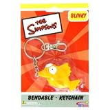The Simpsons Blinky Bendable Keychain